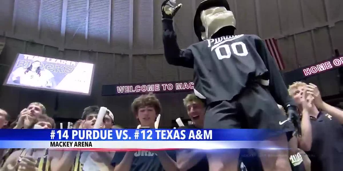 Purdue Volleyball Sweeps Texas A&M in Top 15 Showdown at Mackey Arena