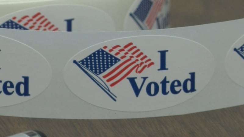 'I voted' stickers