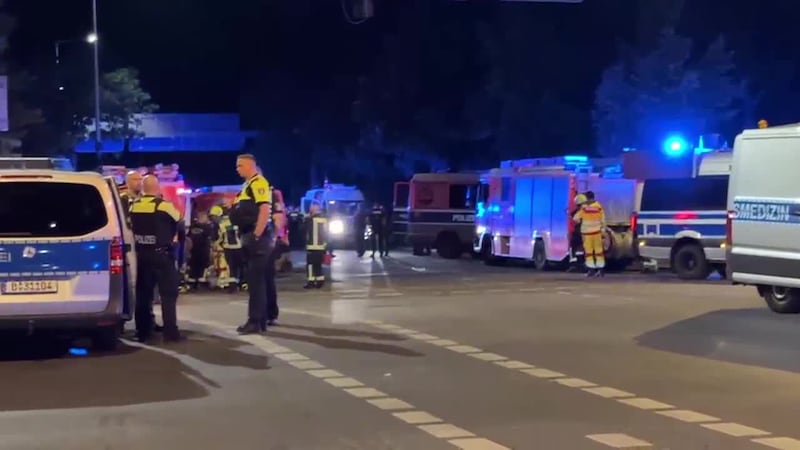 A van slammed into people gathered for Berlin’s famed LGBTQ+ event, killing one person and...